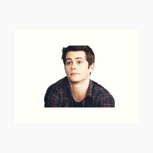 Dylan O'Brien is a puppy Art Print