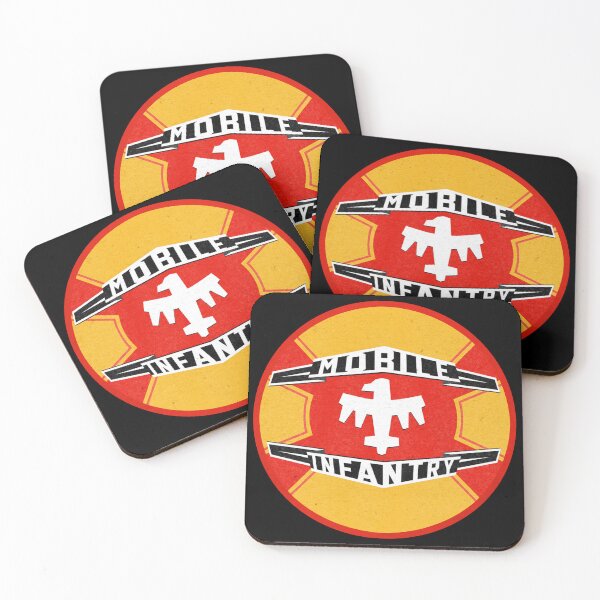 Item preview, Starship Trooper Mobile Infantry Retro Logo designed and sold by Punchitgraphics.