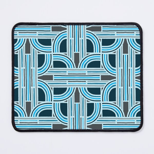 Item preview, Geometric Patterns - Blue designed and sold by SemDesigns1.