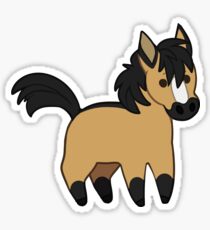 Pony Posse - Dun Sticker