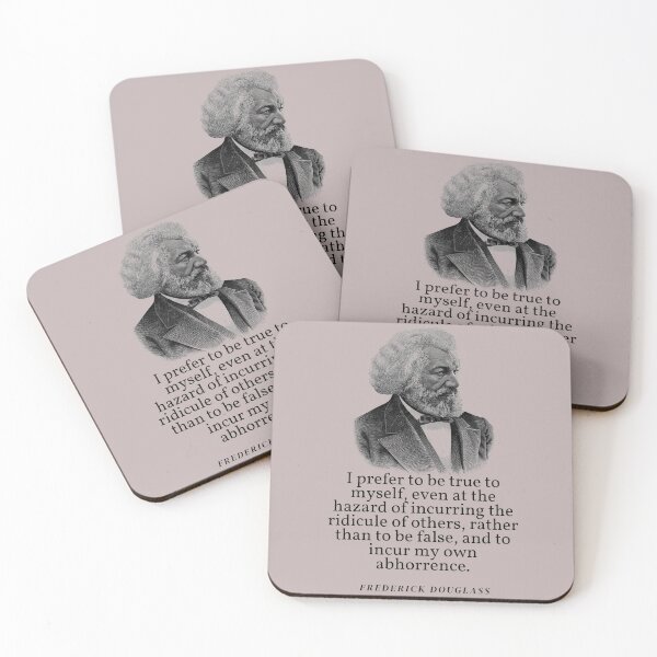 Item preview, Frederick douglass face and quote designed and sold by artbleed.