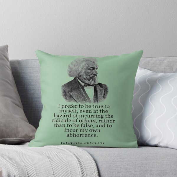 Item preview, Frederick douglass face and quote designed and sold by artbleed.