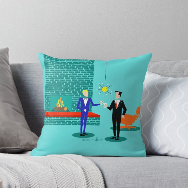 Item preview, Mid Century Modern Gay Couple  designed and sold by StrangeLilOnion.
