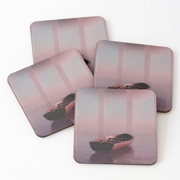 Item preview, Boat Pink 3D Surrealism Render Artwork designed and sold by Screenpaint.