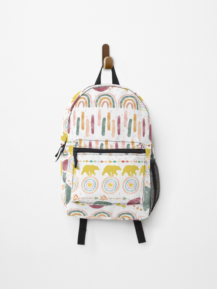 Thumbnail 1 of 3, Backpack, Modern Bear Pattern designed and sold by LifeNonchalant.