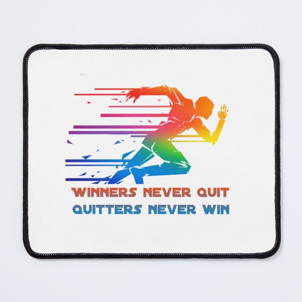 Item preview, Winners never quit and quitters never win designed and sold by EMAZY.