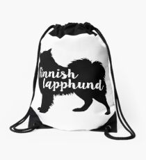 Finnish lapphund Drawstring Bag