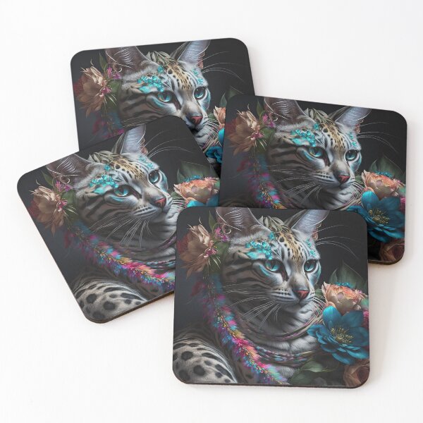 Item preview, Denise The Bengal 4 designed and sold by idreamaboutcats.