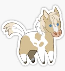 Pony Posse - Palomino Pinto Sticker