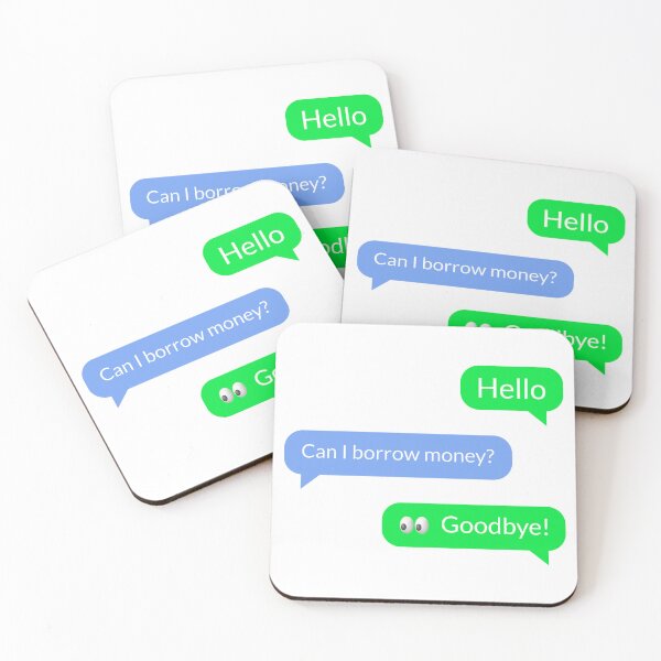 Item preview, you get text to be asked for money designed and sold by dgutpro87.