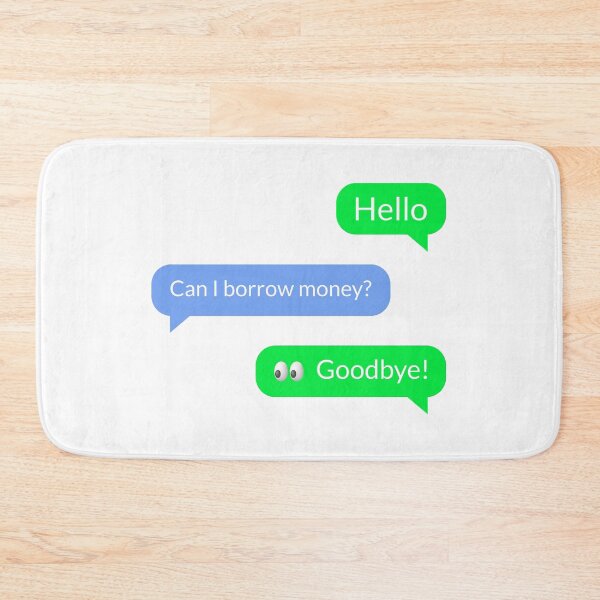 Item preview, you get text to be asked for money designed and sold by dgutpro87.