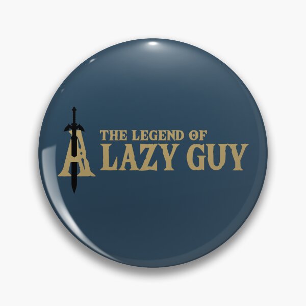 Item preview, Legend of A Lazy Guy sword Parody designed and sold by everything4eva.