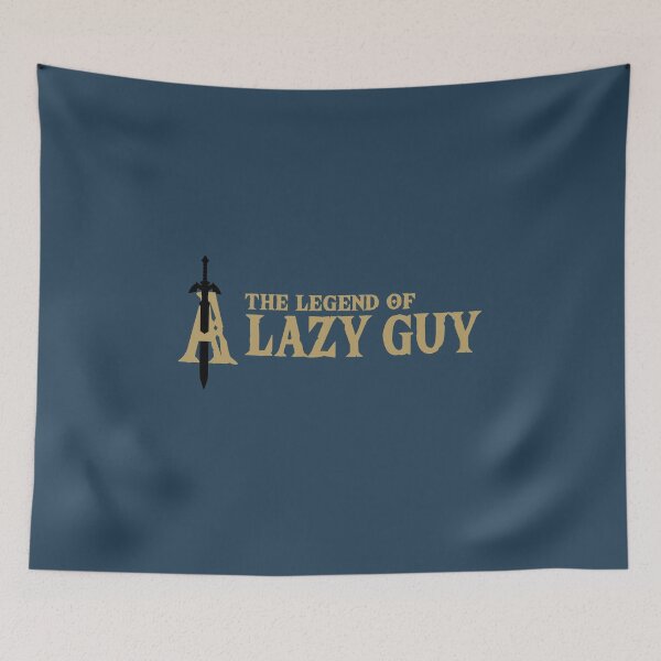 Item preview, Legend of A Lazy Guy sword Parody designed and sold by everything4eva.