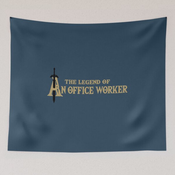 Item preview, Legend of An Office Worker Parody designed and sold by everything4eva.