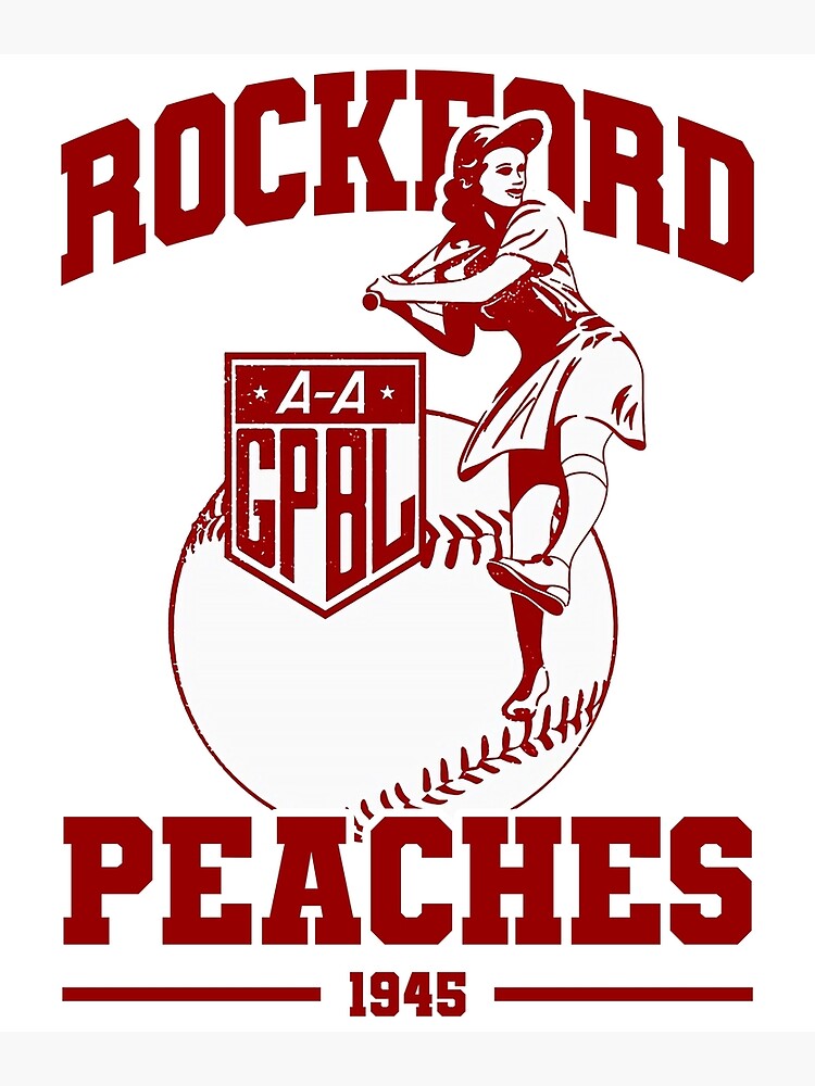 Rockford Red Peaches 1943 Funny 01 Poster for Sale by Rawwoff