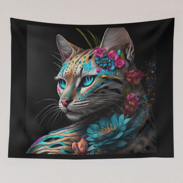 Item preview, Denise The Bengal 7 designed and sold by idreamaboutcats.