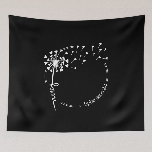 Item preview, Christian Dandelion design - mercy - Ephesians 2:4 designed and sold by simplydesignart.