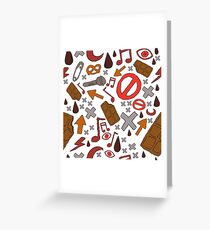 CHOCO Greeting Card