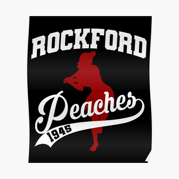 Rockford Red Peaches 1943 Funny 01 Poster for Sale by Rawwoff