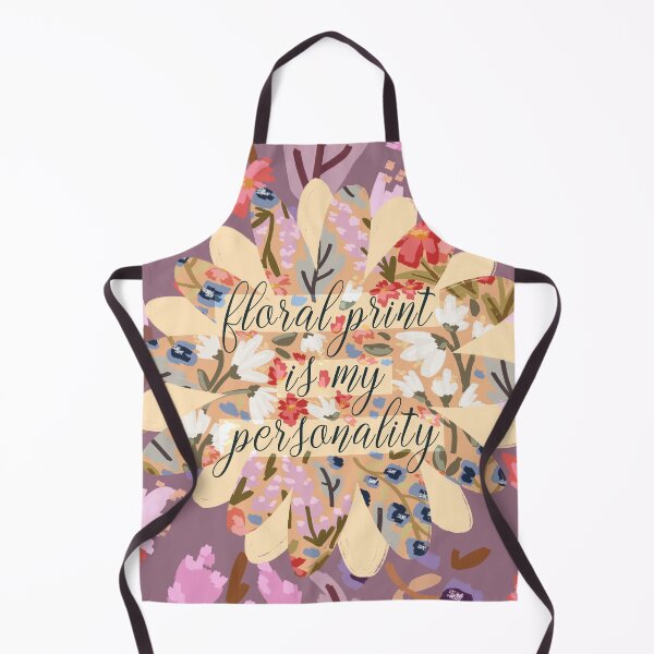Artikelvorschau, Blumendruck ist meine Persönlichkeit entworfen und verkauft von Chaotic Homewares.