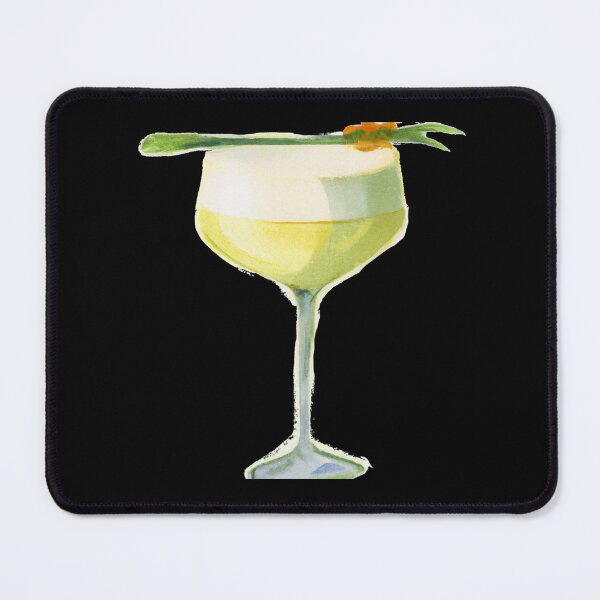 Item preview, Pisco Sour Cocktail, Watercolor Painting designed and sold by Color-Me-Blue.