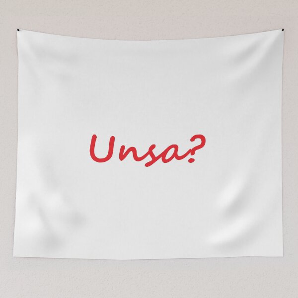 Item preview, " Unsa? " - it means "What?" in Bisaya / Cebuano designed and sold by PabloBSanchez.