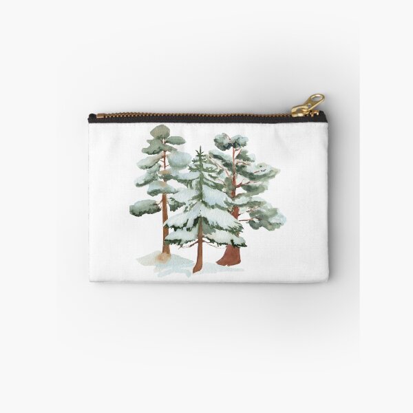 Item preview, drawing of three snowy trees designed and sold by JAG2B.