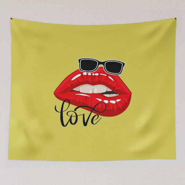 Item preview, Love - Red Lips designed and sold by Eva  Coffey.