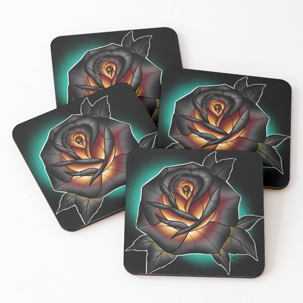 Item preview, Rosa Ardiente - Neotradicional designed and sold by TracciKingArt.
