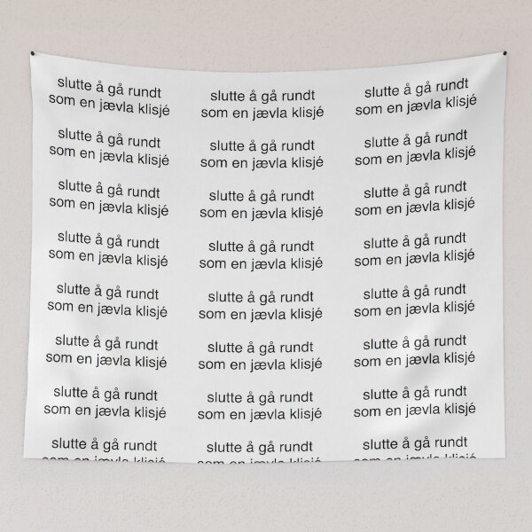 Item preview, stop being a cliche (black) designed and sold by designs by miily.