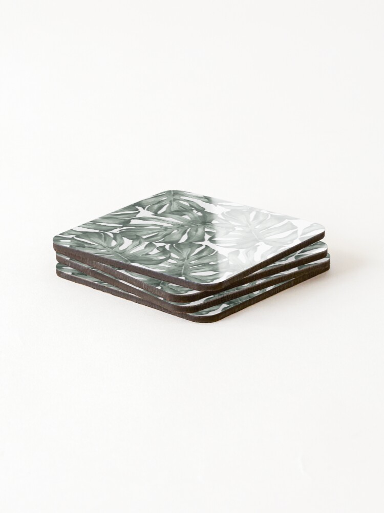 Thumbnail 4 of 5, Coasters (Set of 4), Botanical Pattern designed and sold by SwejdDesign.