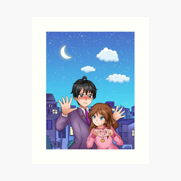Láminas artísticas: Pareja De Anime | Redbubble Láminas artísticas: Pareja De Anime | Redbubble