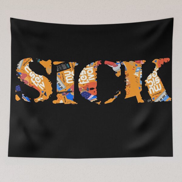 Item preview, S!ck Sickick Retro Guitar S!ckK!ck designed and sold by TheGreedyCrypto.
