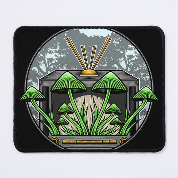 Item preview, Fungus Inside the TV Illustration designed and sold by WODEXZ.