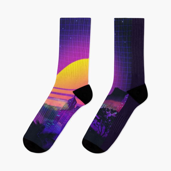 Item preview, City Skyline 80s Synthwave designed and sold by Ilhamqrov.