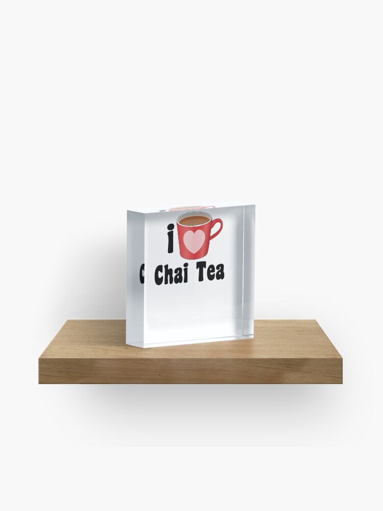 I Love Chai Tea - Designs for Tea Lovers Essential T-Shirt for Sale by  theredteacup