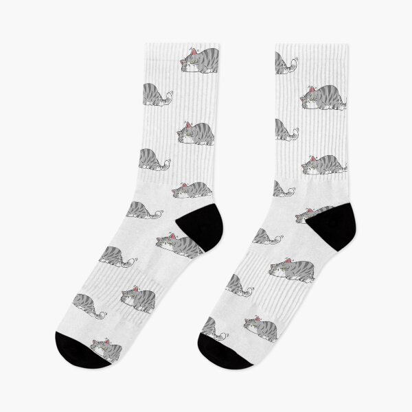 Item preview, Lazy gray fat cat is sleeping. designed and sold by DestinyComplex.