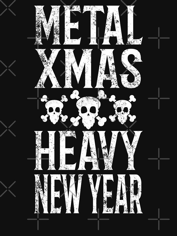  Heavy metal  Christmas and happy  New  Year  Tank Top by 