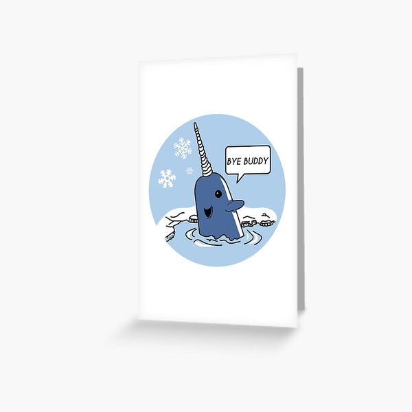 Bye Buddy - Elf Greeting Card