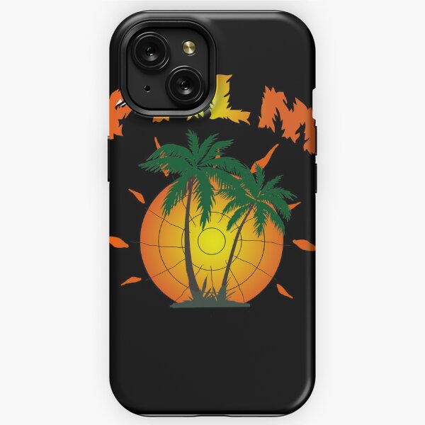 Burning PA Iphone Case 15 Pro Max in black - Palm Angels® Official