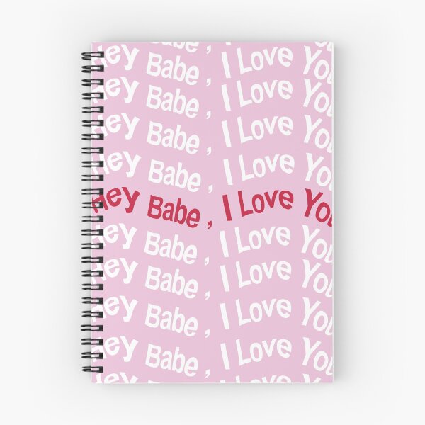 Item preview, Hey Babe I Love You - Valentines Day designed and sold by Sketchbook Studio by Aqsaa.