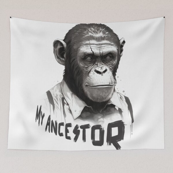 Item preview, My Ancestor Monkey designed and sold by Alican Yavuzbarut.