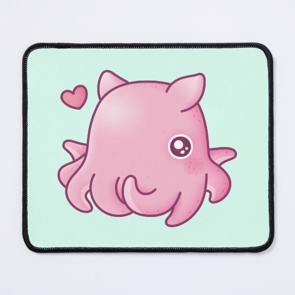 Item preview, Cute Pink Flapjack Octopus designed and sold by rustydoodle.