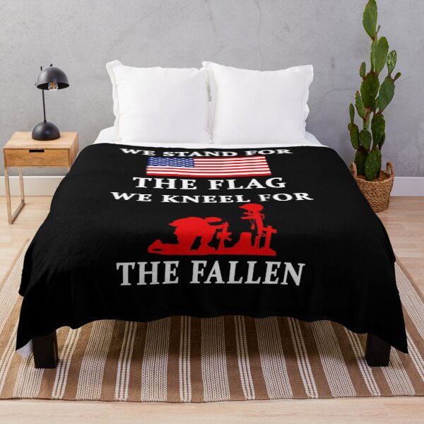 Item preview, We Stand For The Flag We Kneel For The Fallen designed and sold by ChesterGolson.