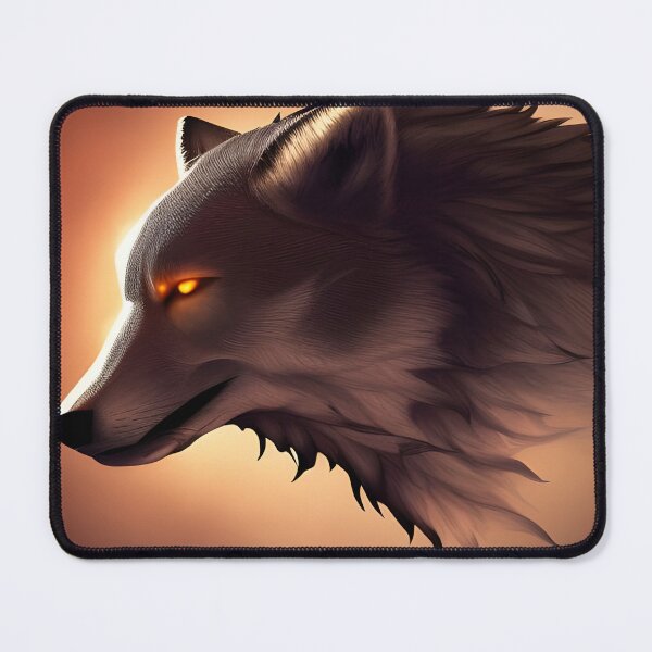 Item preview, Glowing Eyed Wolf  designed and sold by MIGSZ.
