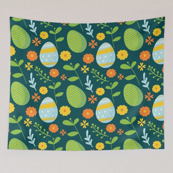 Item preview, Hand drawn Easter pattern designed and sold by RAWWR.