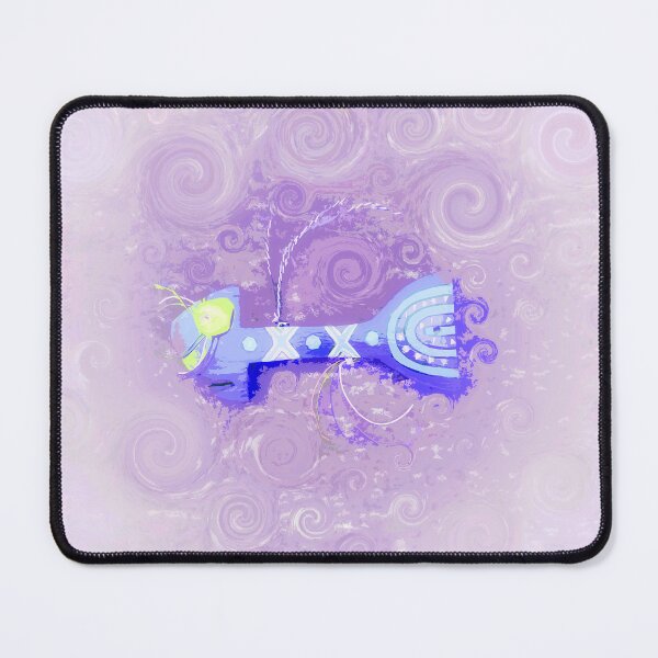 Item preview, Boho Fish Décor or Art Hippie Style Bohemian Vibes 1 of 2 designed and sold by Beachy.