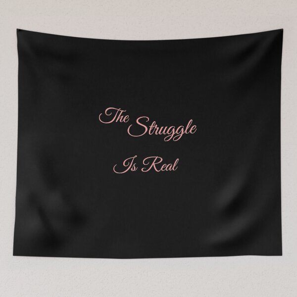 Item preview, The Struggle is real  | sticker designed and sold by Depressed-Bunny.