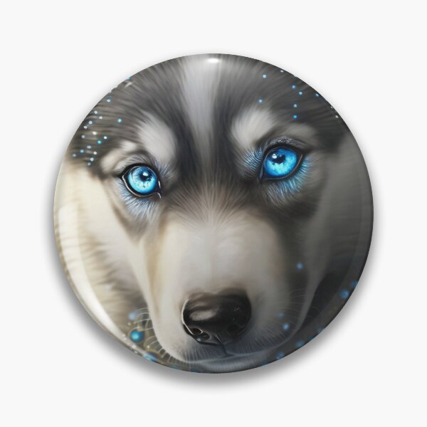Item preview, Glowy Wolfdog Puppy designed and sold by Nocturne  Paws.