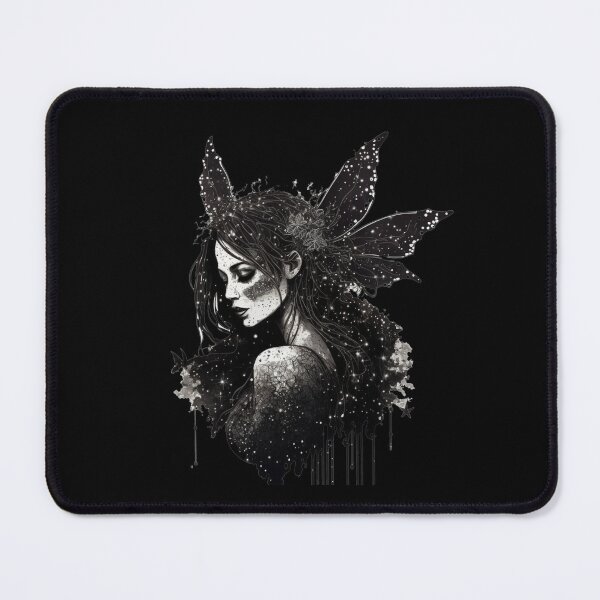 Item preview, Dark Glitter Fairy, Dark Witch Art Design Gift for Her Goth Birthday designed and sold by barretp27.